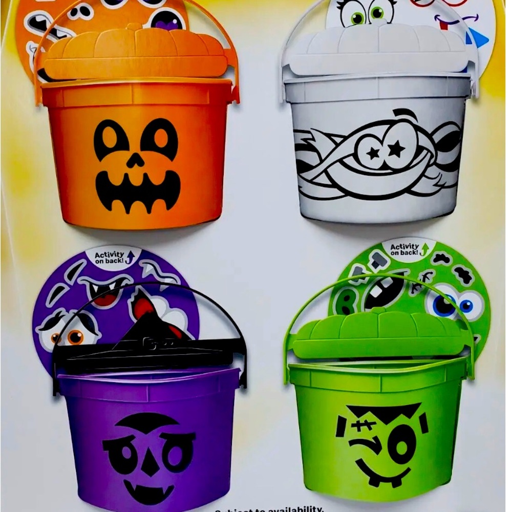McDonald’s 2023 Happy Meal Boo Bucket